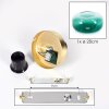 Boza Plafones dorado, Negro, 1 luz