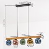Ripoll Lámparas suspendidas, Luminarias esféricas, Lámparas colgantes Crudo, Negro, 5 luces