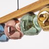 Ripoll Lámparas suspendidas, Luminarias esféricas, Lámparas colgantes Crudo, Negro, 5 luces