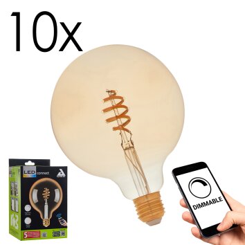 Lámparas Eglo E27 LED 5.5 Watt blanco cálido regulable 400 Lumen