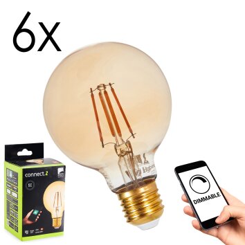 E27 LED 5.5 Watt blanco cálido regulable 500 Lumen