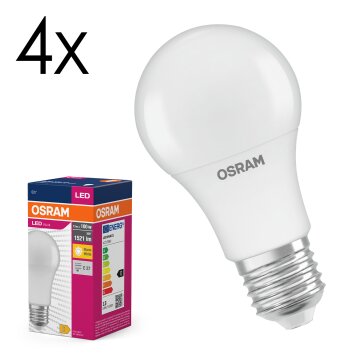 Lámparas Osram E27 LED 13 Watt blanco cálido 1521 Lumen