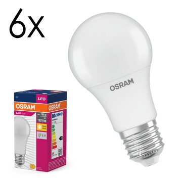Lámparas Osram E27 LED 13 Watt blanco cálido 1521 Lumen