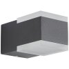 AEG Amity Aplique para exterior LED Antracita, 2 luces