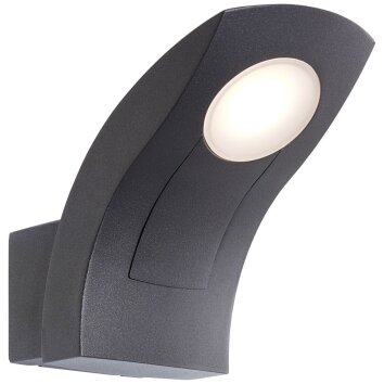 AEG Brynna Aplique para exterior LED Antracita, 1 luz