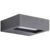 AEG Glynn Aplique para exterior LED Antracita, 1 luz