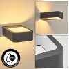 Faren Aplique de exterior, Lámpara Up & Down, Apliques LED Antracita, 1 luz