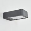 Faren Aplique de exterior, Lámpara Up & Down, Apliques LED Antracita, 1 luz
