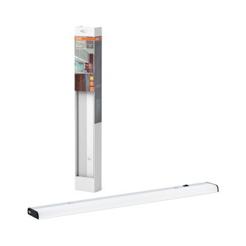 LEDVANCE LINEAR Lámpara para armarios Plata, 1 luz, Sensor de movimiento