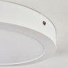 Finsrud Lámpara de Techo LED Blanca, 1 luz
