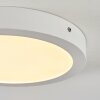 Finsrud Lámpara de Techo LED Blanca, 1 luz