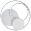 Brilliant Runda Lámpara de Techo LED Blanca, 1 luz