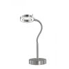 Wofi NAOMI Lámpara de mesa LED Níquel-mate, 1 luz