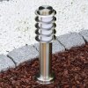 Tunes Poste de jardin Color acero inoxidable, 1 luz