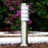 Tunes Poste de jardin Color acero inoxidable, 1 luz