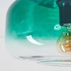 Boza lámpara de techo de cristal verde degradado redonda ø 28 cm para salón