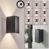 Hoods aplique exterior LED de pared IP44, luz arriba y abajo para fachada
