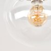 Gastor plafón de techo retro vintage con globo de cristal transparente E27