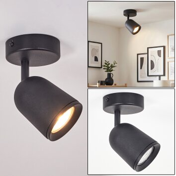 Lemak foco de techo LED orientable GU10 de superficie moderno para salón y pasillo