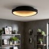 Plafón LED redondo y plano Rimon con mando a distancia, luz regulable 2700-6500 Kelvin