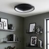 Rimon plafón LED de techo con mando a distancia, redondo ø 36 cm, moderno