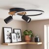 LED Plafón de focos Velani con aro blanco y dos cabezales orientables, 3000 Kelvin