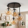 Gastor plafón de techo con globos, 4 luces E14, diseño moderno retro