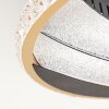 Calista plafón LED de techo redondo ø 29,5 cm, lámpara de techo moderna