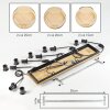 Koyoto lámpara de techo colgante 6 luces E27 con pantallas globo para comedor