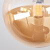 Chehalis plafón de techo 4 luces con globos colgantes para comedor y salón