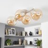 Gastor plafón de techo moderno 4 luces E14 con pantallas de globo