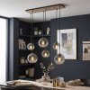 Koyoto lámpara colgante comedor de 6 luces E27 con globos a distintas alturas
