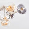 Gastor lámpara de techo moderna con bolas, 10 luces E14 para salón y comedor