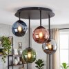 Chehalis lámpara de techo con pantallas esféricas de cristal, 4 luces G9