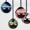 Chehalis lámpara de techo con pantallas esféricas de cristal, 4 luces G9