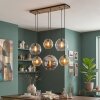 Koyoto lámpara colgante con globos, 6 luces E27 para comedor y salón
