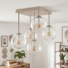 Gastor plafón de techo de 5 luces E14 con pantallas esféricas, estilo retro