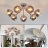 Gastor plafón de techo de 7 luces E14 con tulipas globo para salón
