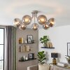 Gastor plafón de techo de 7 luces E14 con tulipas globo para salón