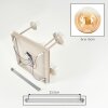 Gastor plafón de techo de 5 luces con globos colgantes E14, Ø 37 cm