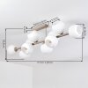 Koyoto plafón de techo 10 luces con globos, lámpara de techo moderna