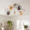 Gastor plafón de techo con bolas redondas, 7 luces E14, diámetro 82 cm