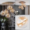 Chehalis lámpara de techo de 5 luces G9, plafón redondo ø 45 cm, retro