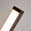 Kiron aplique de pared LED interior, lámpara de pared alargada, set de 2