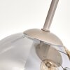 Koyoto plafón de techo 4 luces E14 con pantallas esféricas para salón