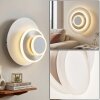 Lemik aplique de pared LED redondo orientable con anillos luminosos