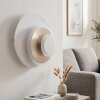 Lemik aplique de pared LED redondo orientable con anillos luminosos