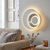 Lemik aplique de pared LED redondo orientable con anillos luminosos