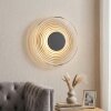 Liriel aplique de pared LED redondo ø 30 cm, retro con anillos concéntricos