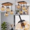 Koyoto lámpara de techo 4 luces con pantallas esféricas para salón y comedor